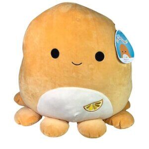 NEW Squishmallow Veronica The Octopus Sliced Orange Plush Stuffed Animal 16"